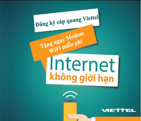 Giá cước rẻ nhất Internet cáp quang Viettel Nghệ An