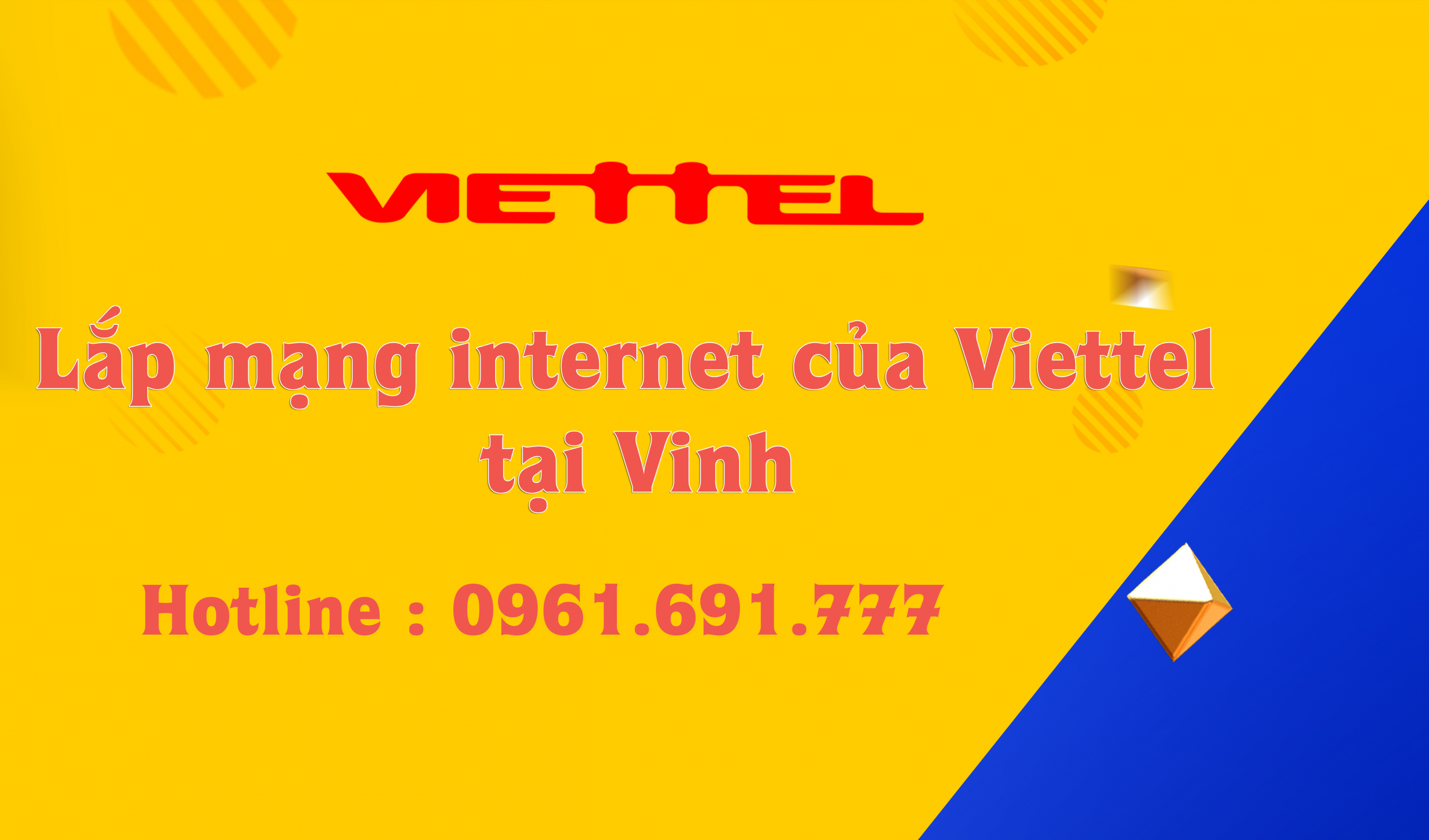 Lắp mạng internet của Viettel tại Vinh