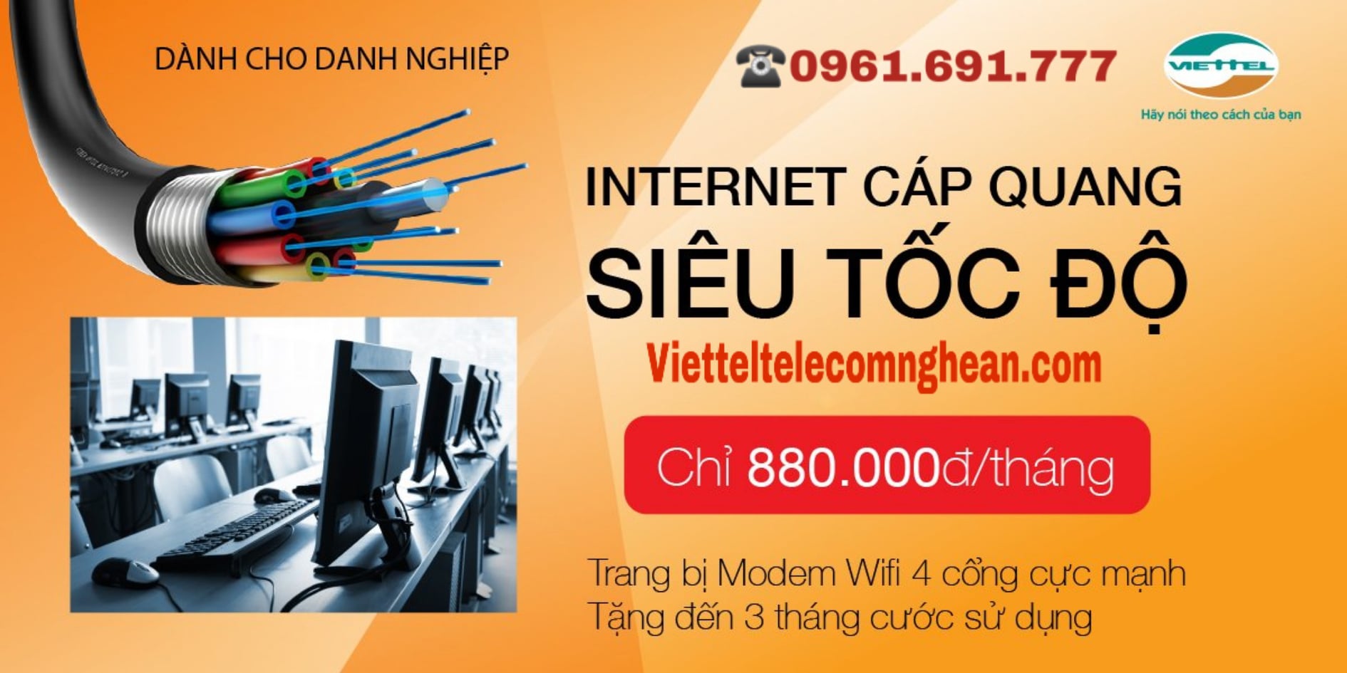 Internet Viettel giải pháp cho các doanh nghiệp