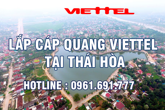 Lắp đặt cáp quang Viettel tại Thái Hòa