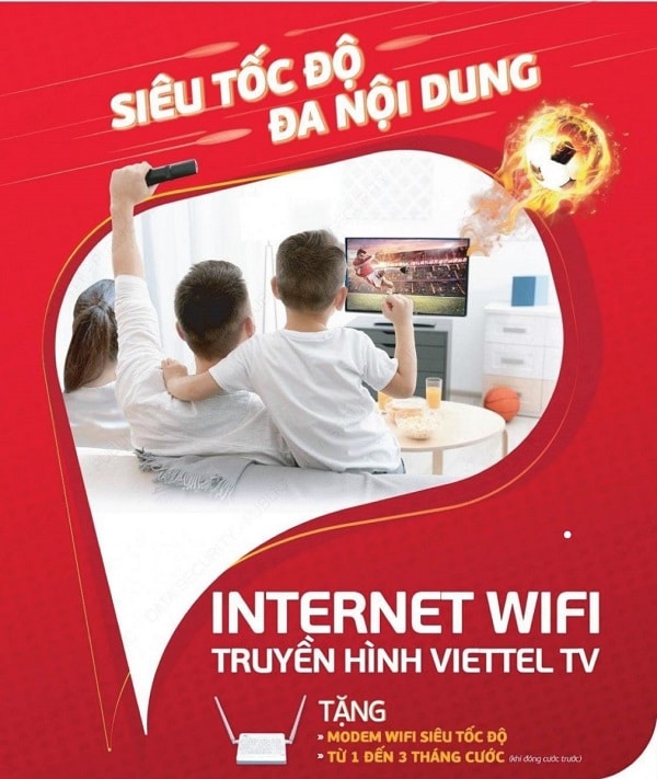 Viettel đề cao chất lượng dịch vụ và cung cấp tốc độ internet nhanh, ổn định và đáng tin cậy